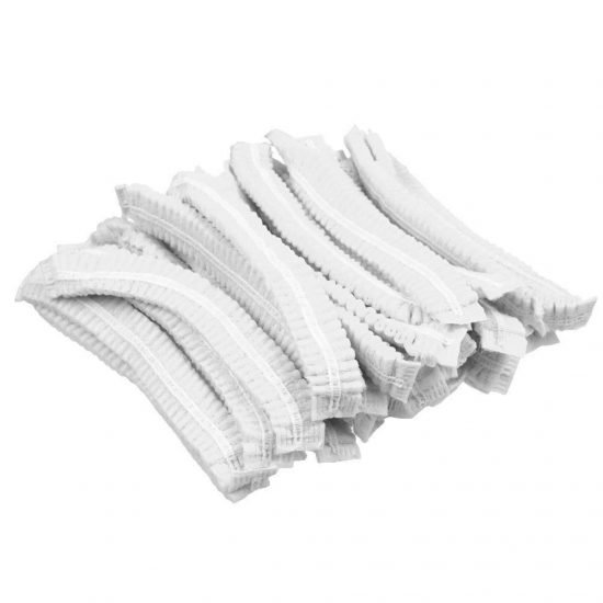 100 Charlotte cuisine jetable blanc