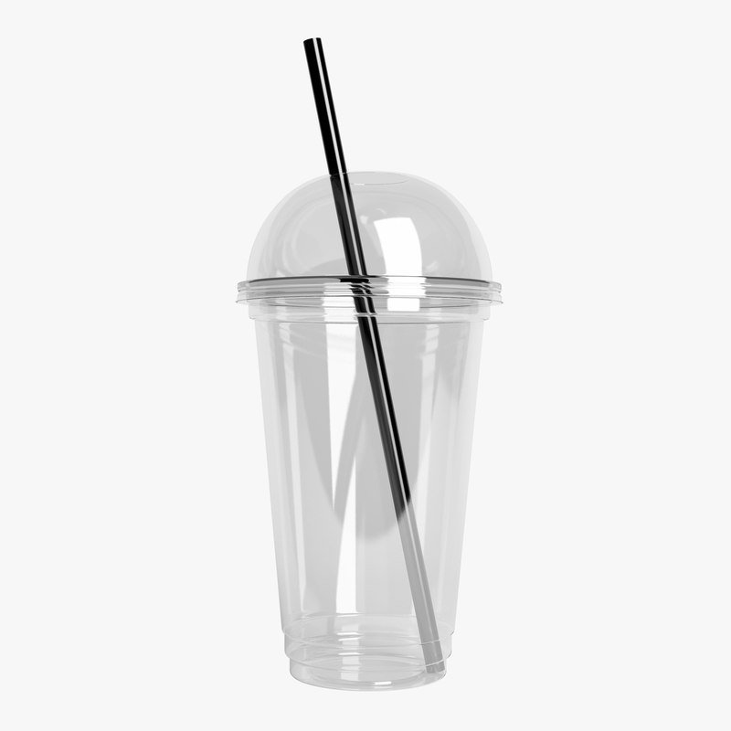 100 Gobelets transparent avec couvercle bombé 16oz – Image 2